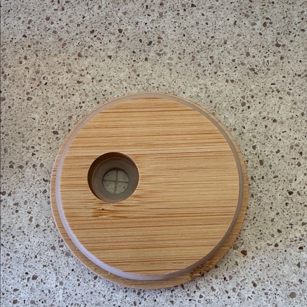 Teacher Life Glass Cup with Bamboo Lid - Picture 5 of 5